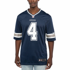 Dak Prescott Dallas Cowboys Game Team Jersey Navy | Nike for Sale