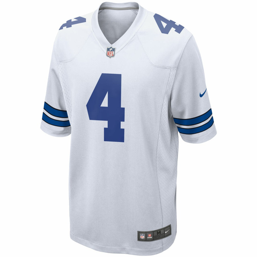 Dak Prescott Dallas Cowboys Game Team Jersey White | Nike for Sale