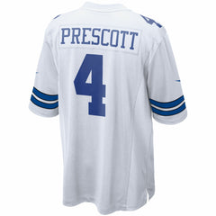 Dak Prescott Dallas Cowboys Game Team Jersey White | Nike for Sale