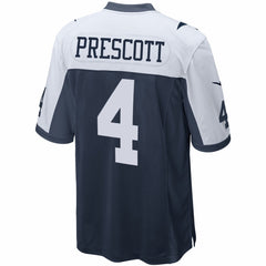 Dak Prescott Dallas Cowboys Alternate Game Team Jersey Navy | Nike for Sale