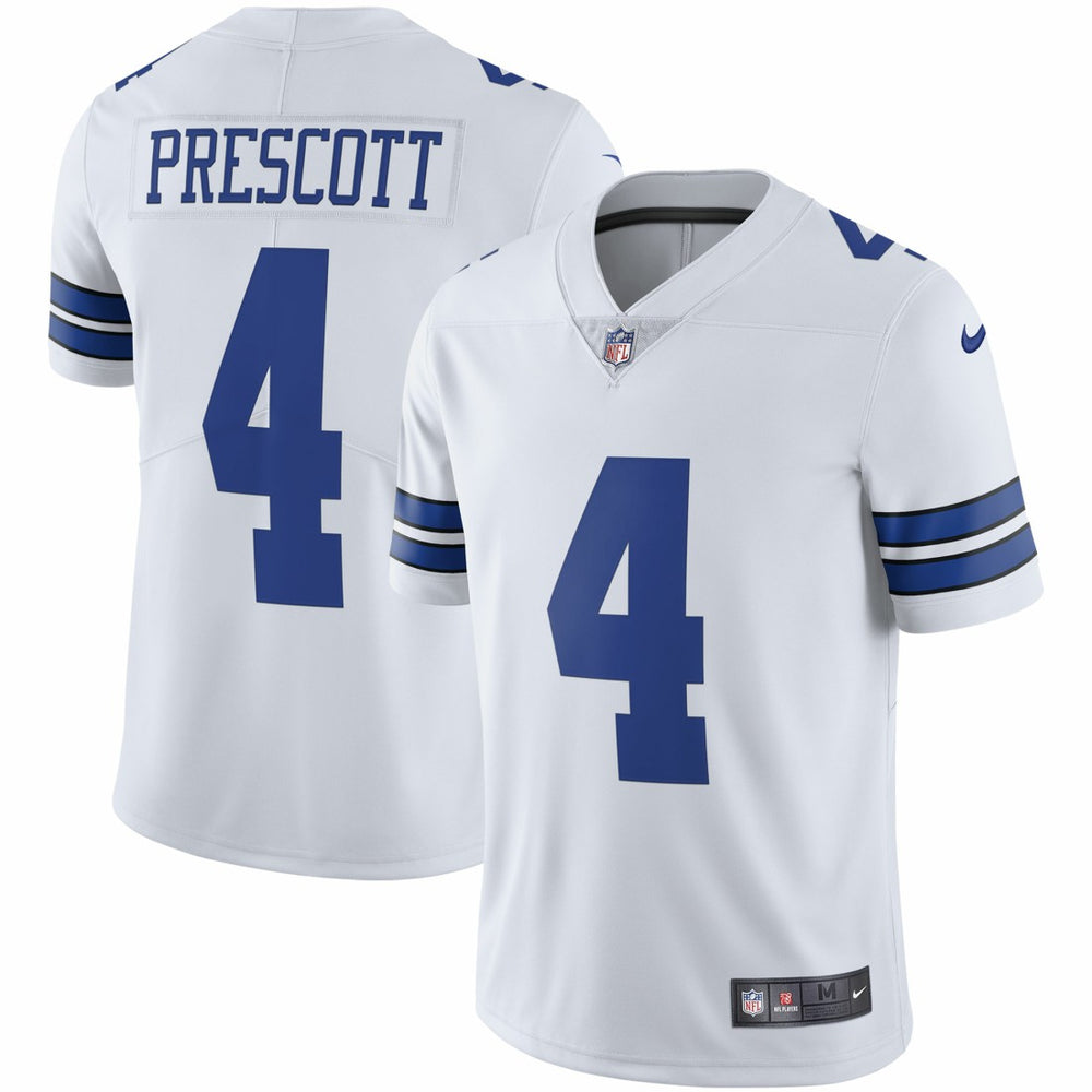 Dak Prescott Dallas Cowboys Vapor Limited Player Jersey White | Nike for Sale
