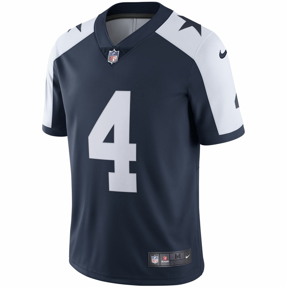 Dak Prescott Dallas Cowboys Alternate Vapor Limited Jersey Navy | Nike for Sale