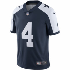 Dak Prescott Dallas Cowboys Alternate Vapor Limited Jersey Navy | Nike for Sale