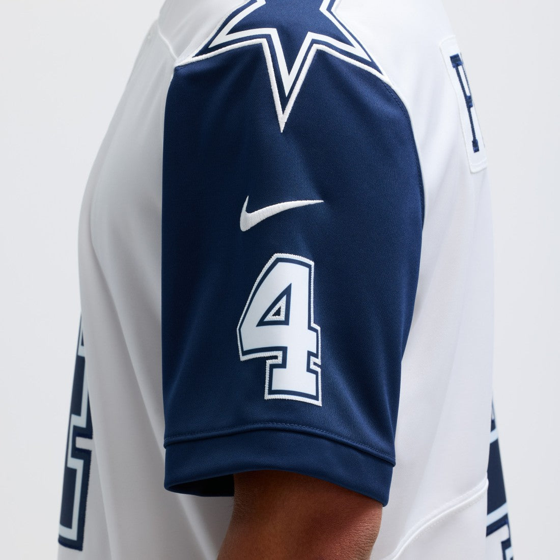 Dak Prescott Dallas Cowboys Color Rush Vapor Limited Jersey White | Nike for Sale