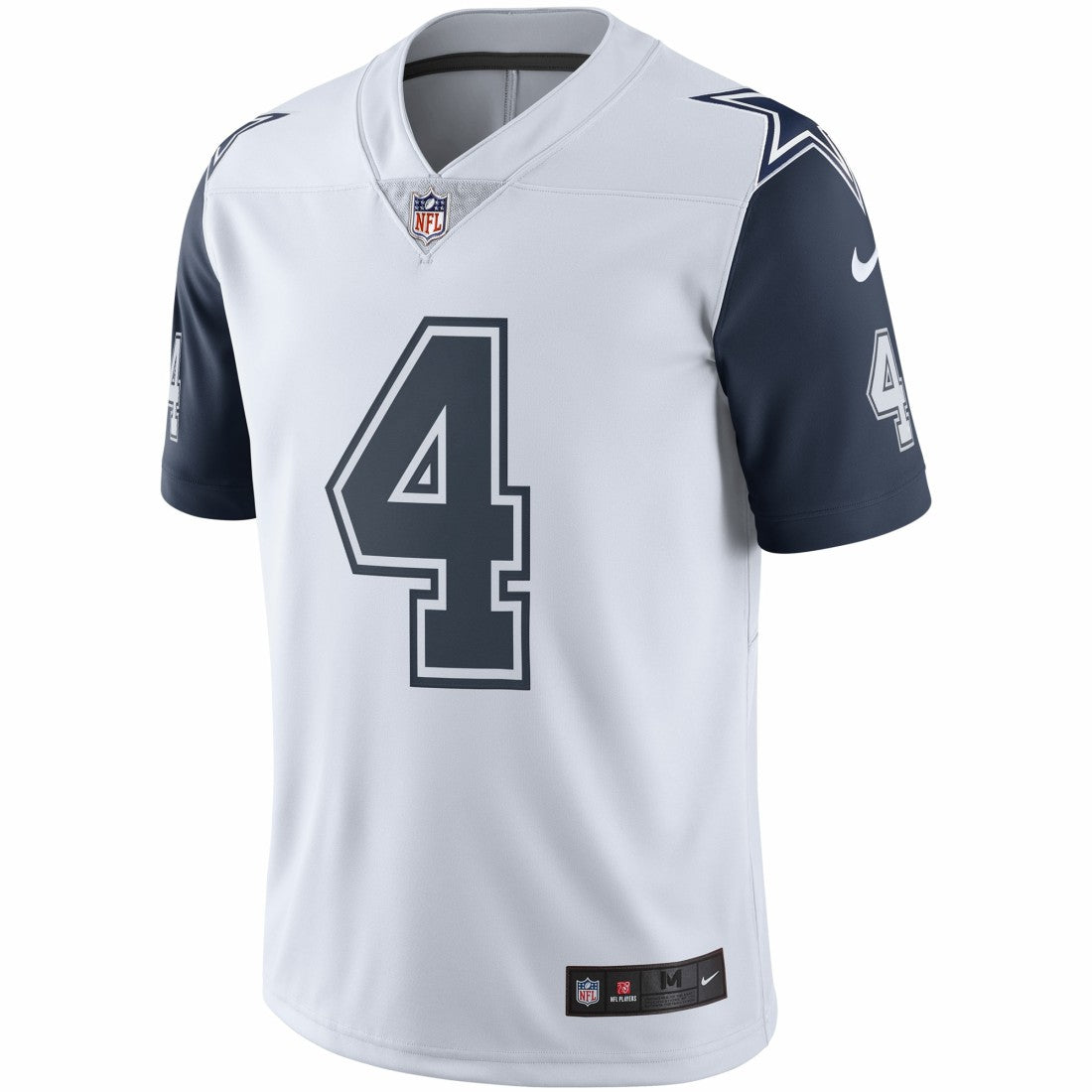 Dak Prescott Dallas Cowboys Color Rush Vapor Limited Jersey White | Nike for Sale
