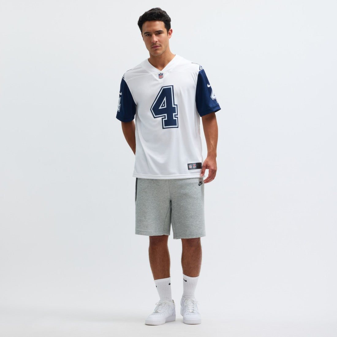 Dak Prescott Dallas Cowboys Color Rush Vapor Limited Jersey White | Nike for Sale