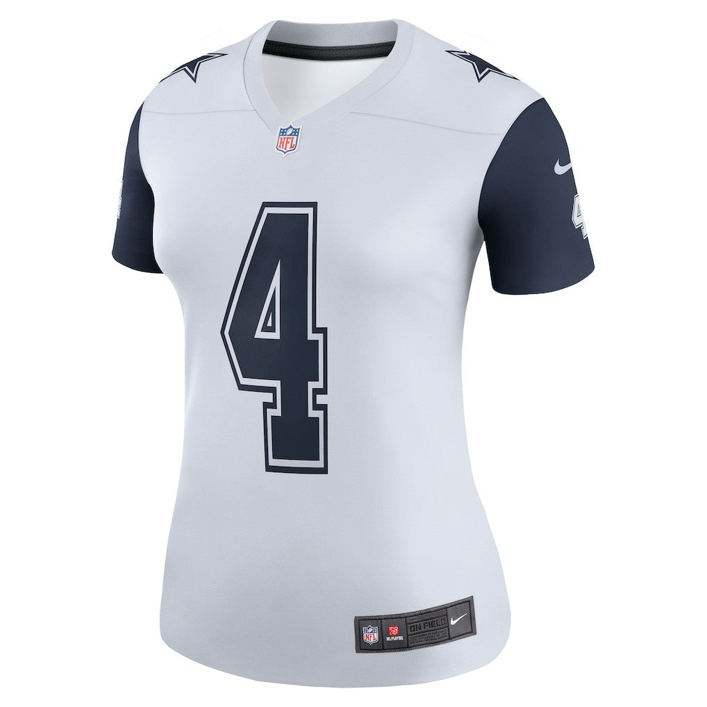 Dak Prescott Dallas Cowboys Women's Legend Player Performance Top White | Nike for Sale
