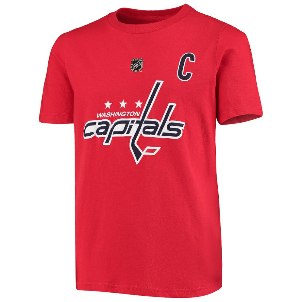 Alexander Ovechkin Washington Capitals Youth Player Name & Number T-Shirt - Red - NHL