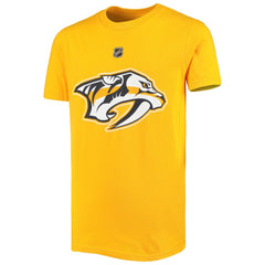 Filip Forsberg Nashville Predators Youth Player Name & Number T-Shirt - Gold - NHL