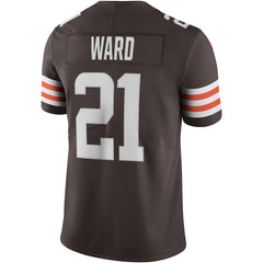 Denzel Ward Cleveland Browns Vapor Limited Jersey Brown | Nike for Sale