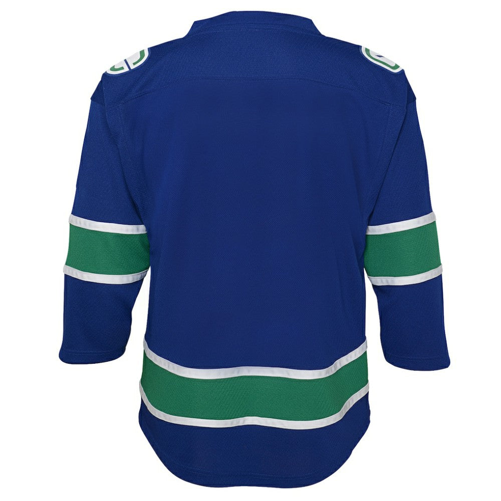 Vancouver Canucks Youth Replica Jersey - Blue - NHL