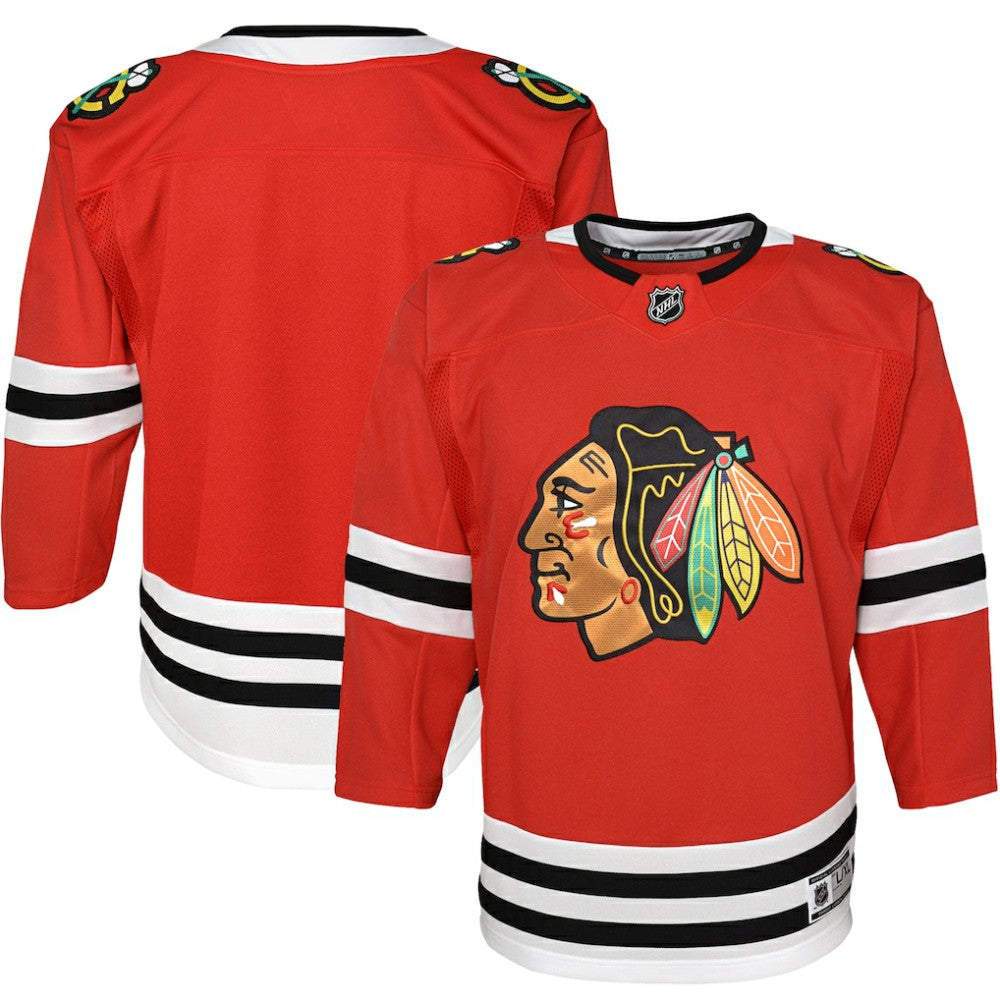 Chicago Blackhawks Youth Premier Jersey - Red - NHL