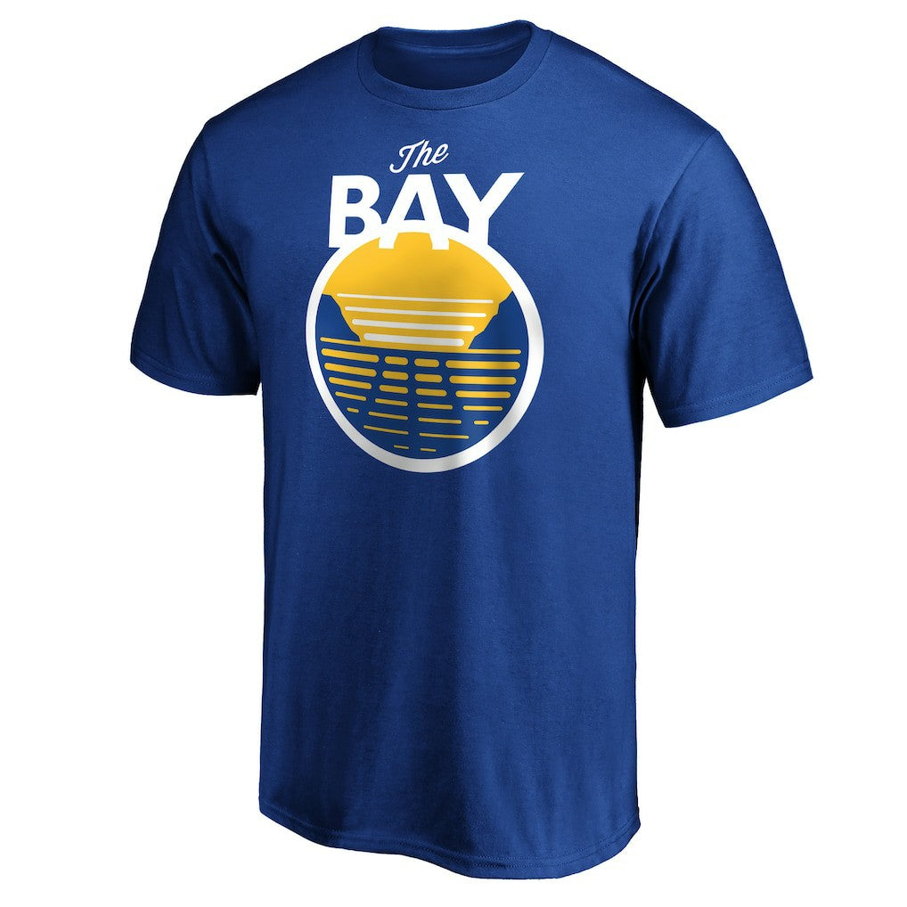 Golden State Warriors The Bay Statement Edition T-Shirt Royal - NBA