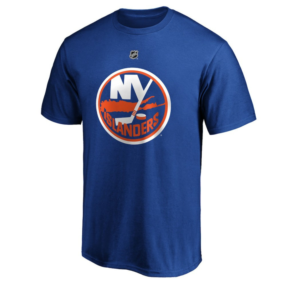 Mathew Barzal New York Islanders Fanatics Authentic Stack Player Name & Number T-Shirt - Royal - NHL