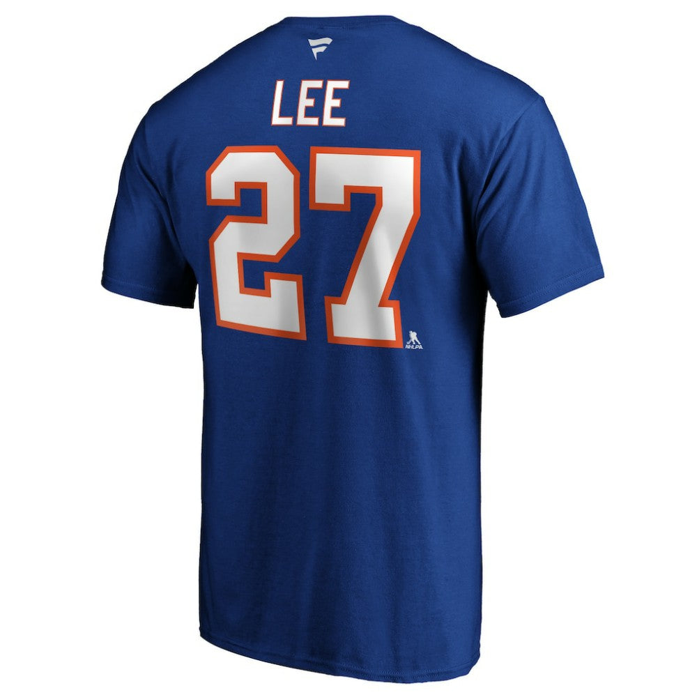 Anders Lee New York Islanders Fanatics Authentic Stack Player Name & Number T-Shirt - Royal - NHL