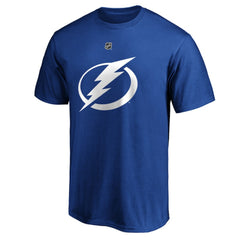 Nikita Kucherov Tampa Bay Lightning Fanatics Authentic Stack Player Name & Number T-Shirt - Blue - NHL