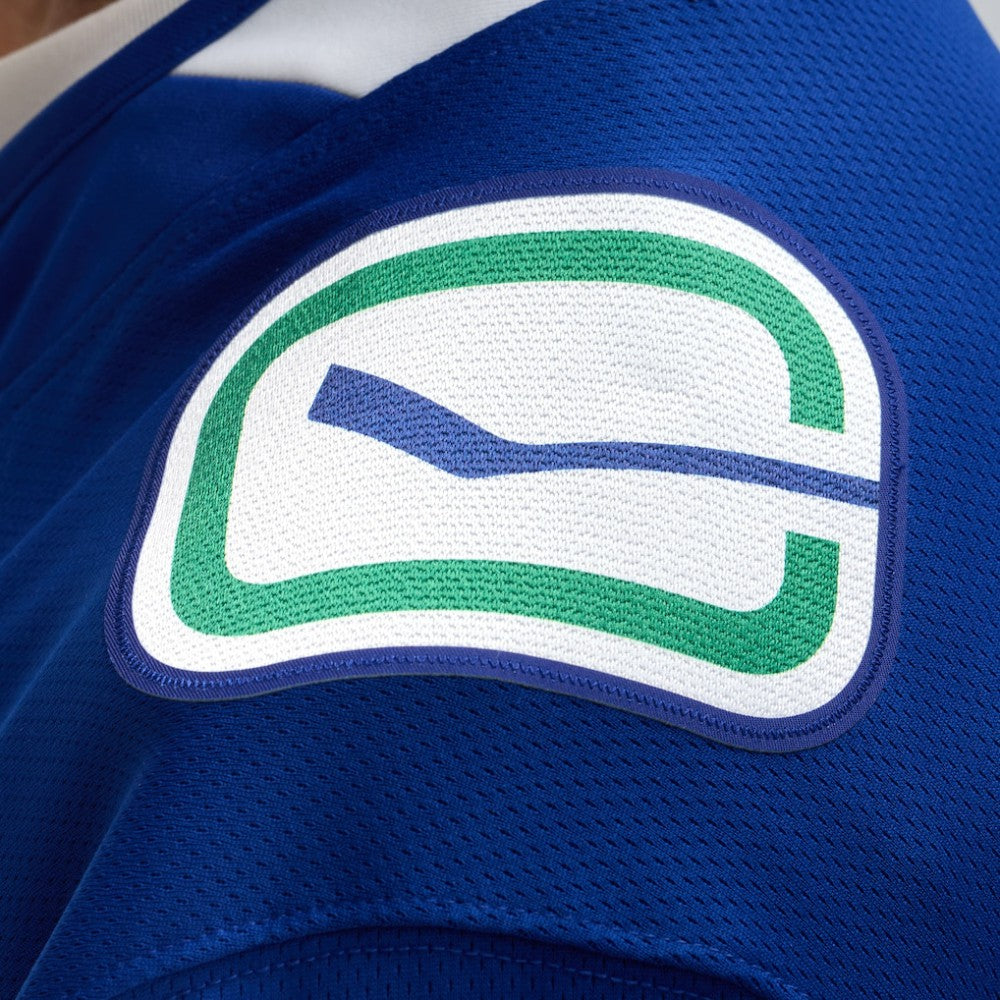 Vancouver Canucks Fanatics Home Team Breakaway Jersey - Blue - NHL