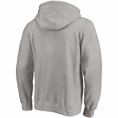 Tennessee Titans Fade Out Fitted Pullover Hoodie Heather Gray | Fanatics