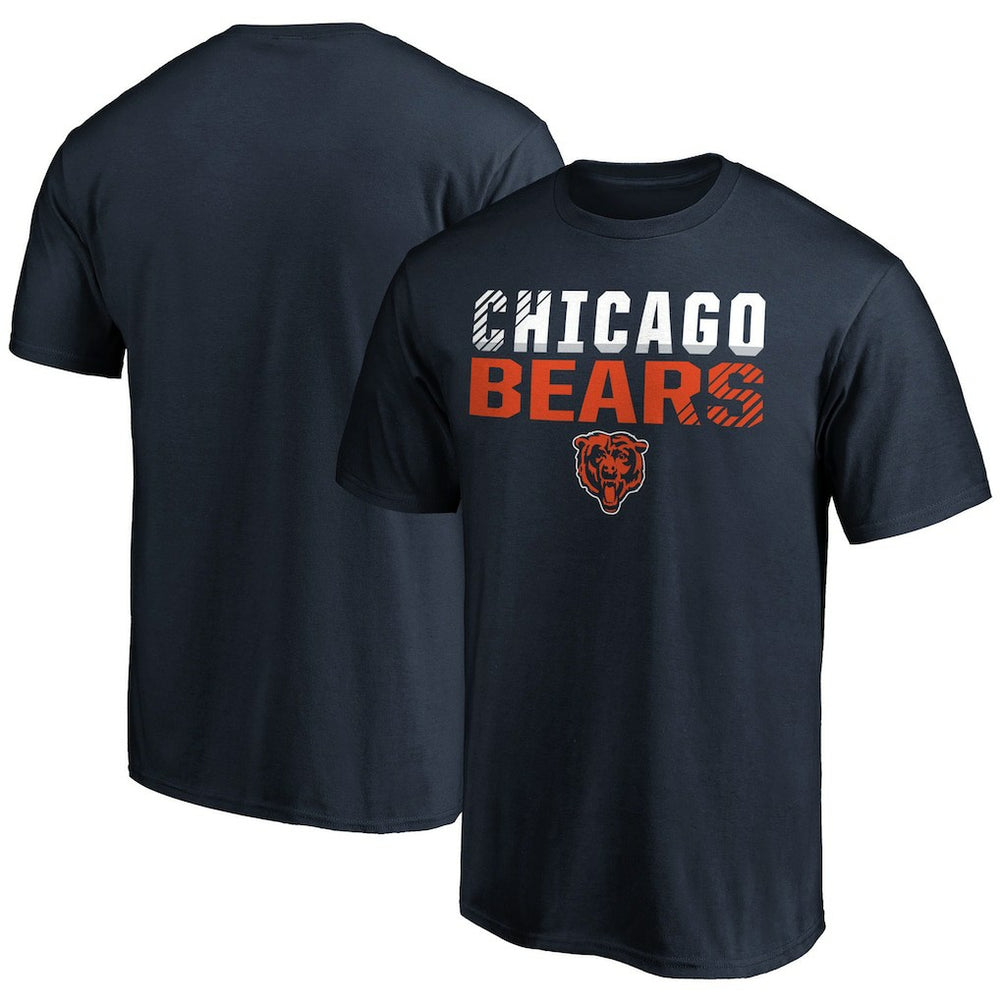 Chicago Bears Fade Out T-Shirt Navy | Fanatics