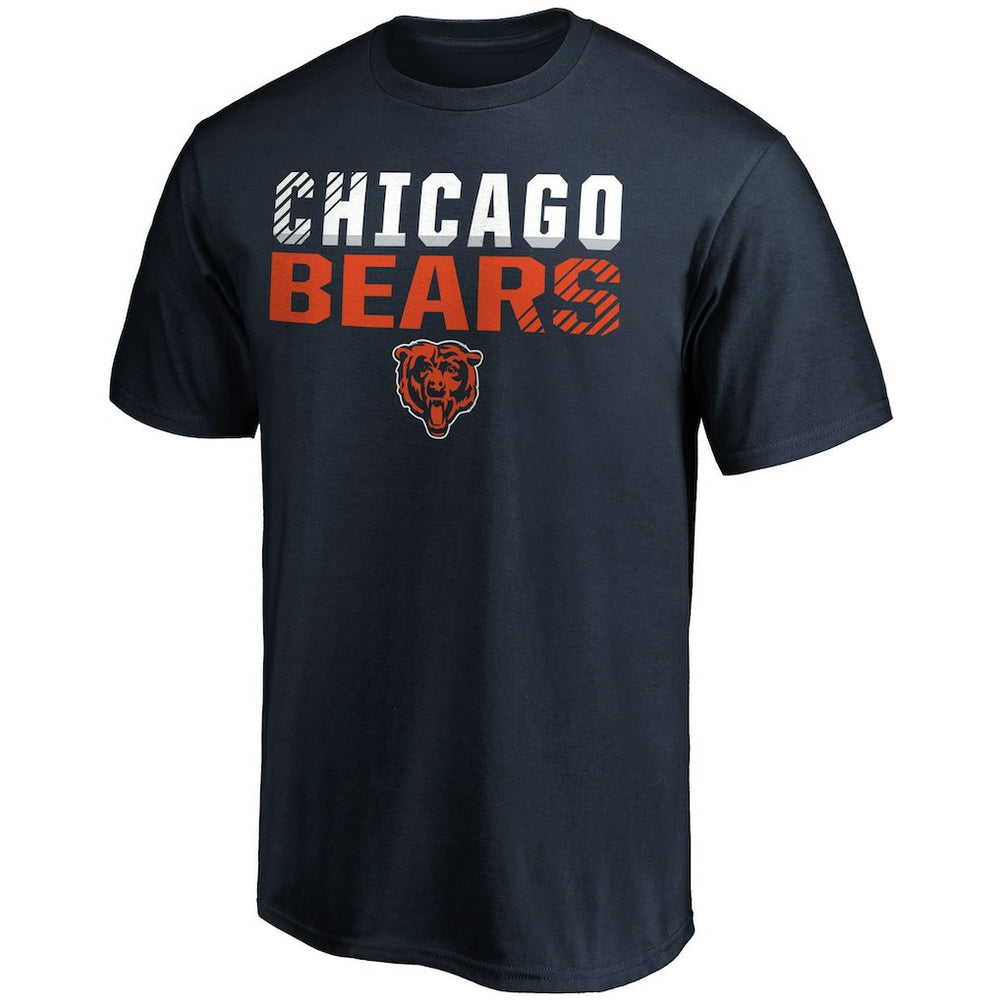 Chicago Bears Fade Out T-Shirt Navy | Fanatics