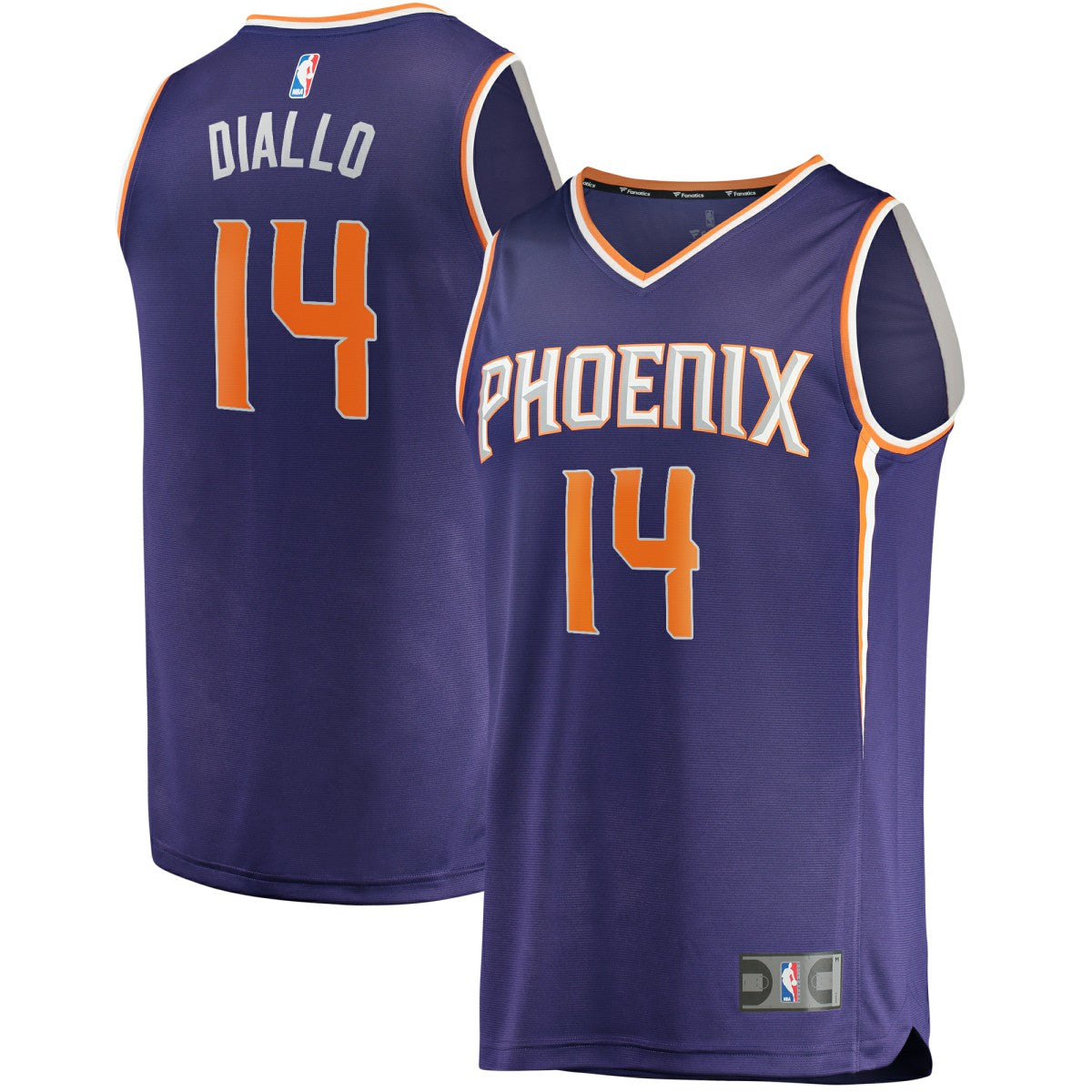 Cheick Diallo Phoenix Suns Youth Fast Break Replica Player Jersey Icon Edition Purple - NBA