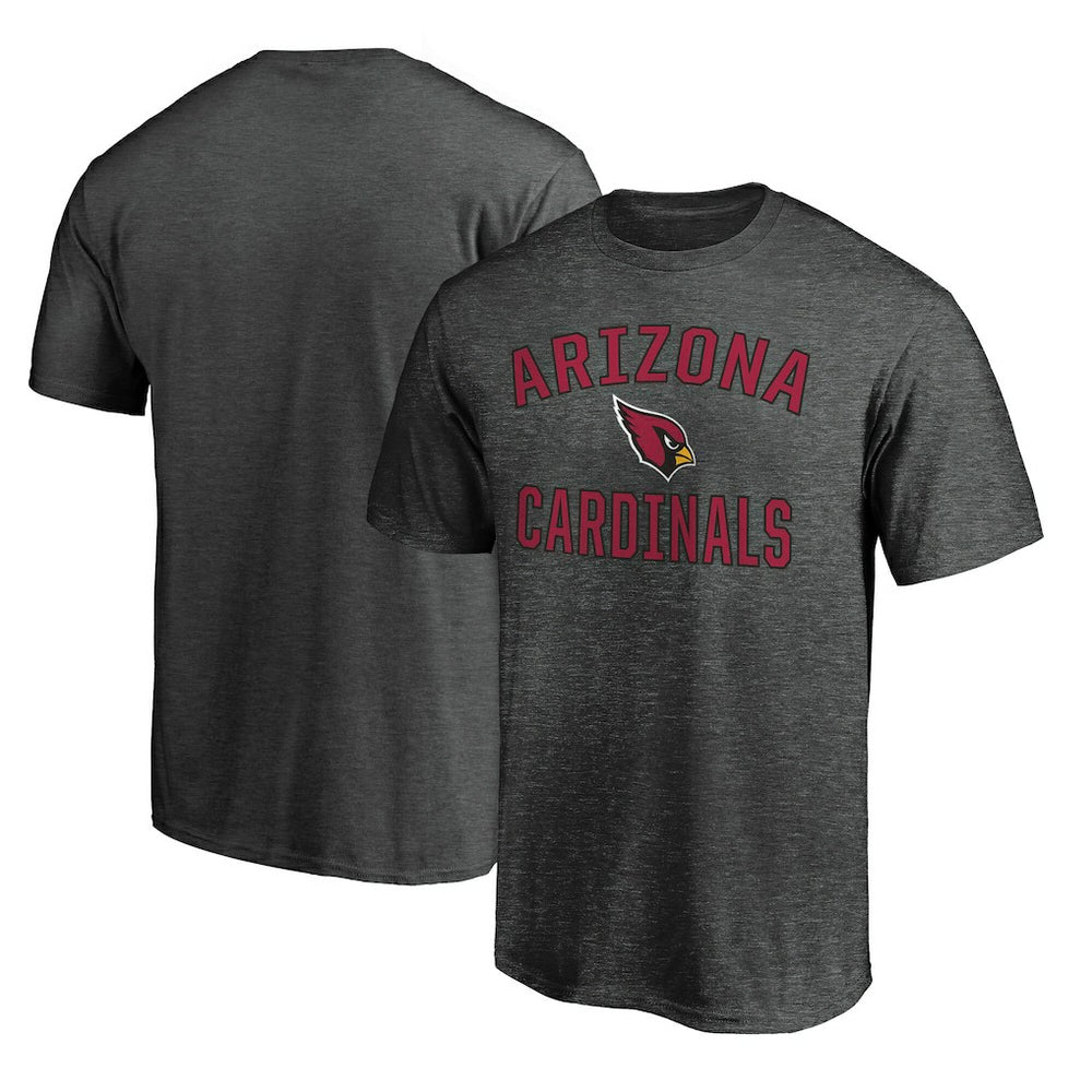 Arizona Cardinals Victory Arch T-Shirt Heather Charcoal | Fanatics