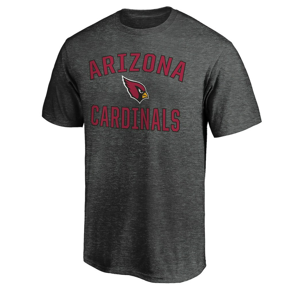 Arizona Cardinals Victory Arch T-Shirt Heather Charcoal | Fanatics