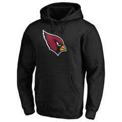Arizona Cardinals Primary Logo Fitted Pullover Hoodie Black | Fanatics