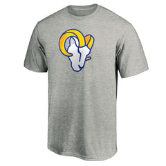Los Angeles Rams Primary Logo T-Shirt Heather Gray | Fanatics