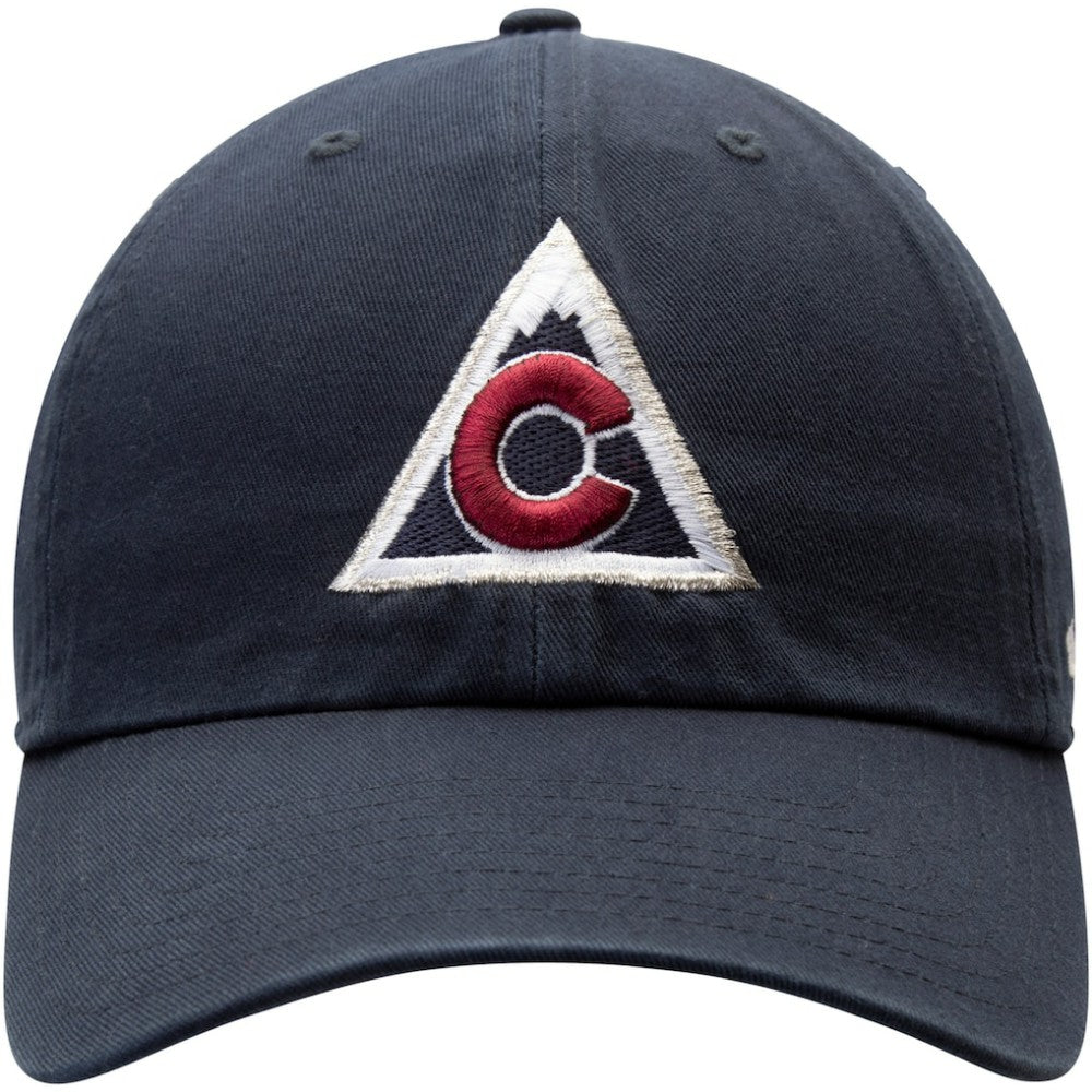 Colorado Avalanche '47 Clean Up Alternate Logo Adjustable Hat - Navy - NHL