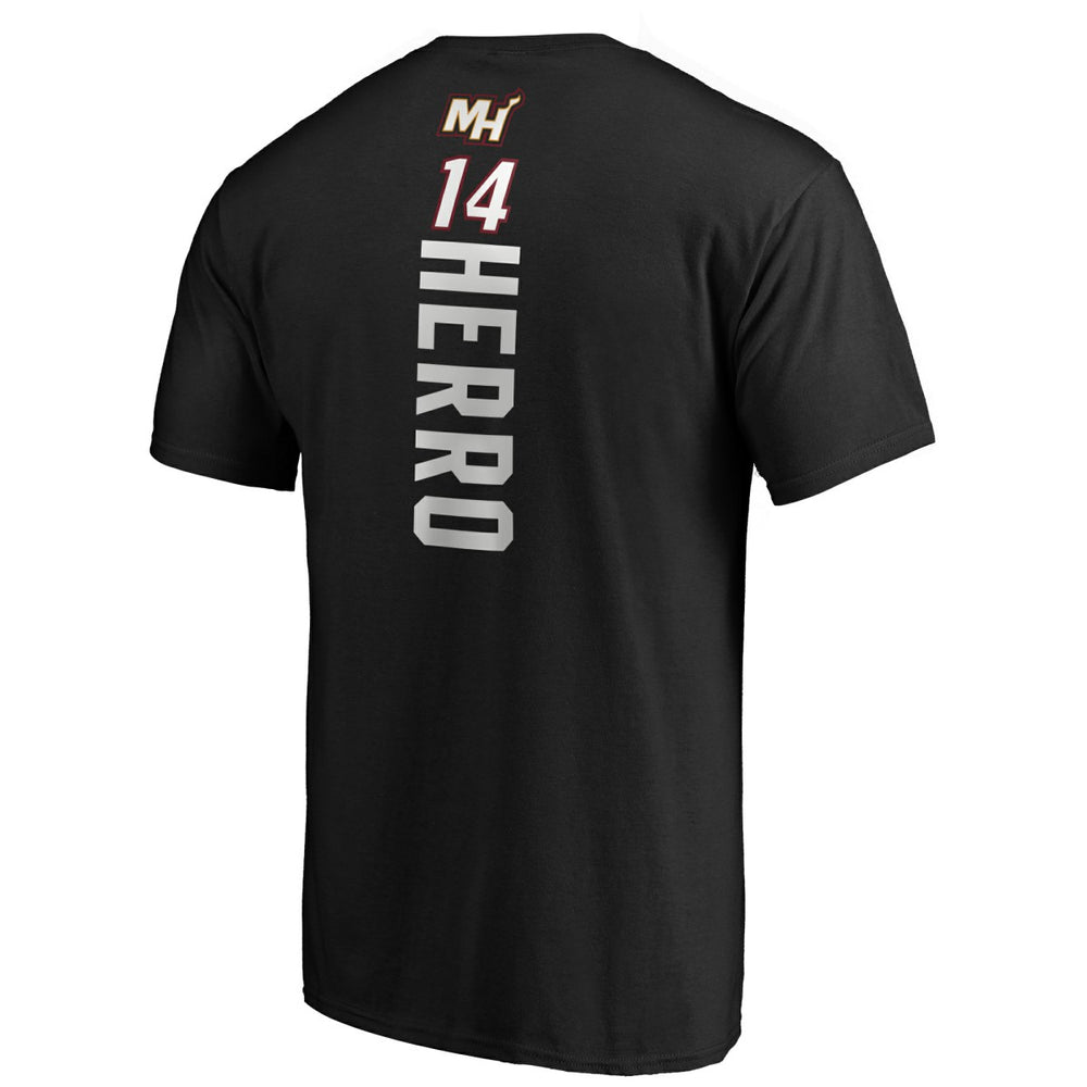 Tyler Herro Miami Heat Playmaker Name & Number T-Shirt Black - NBA