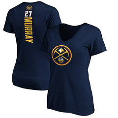 Jamal Murray Denver Nuggets Women's Playmaker Name & Number T-Shirt Navy - NBA