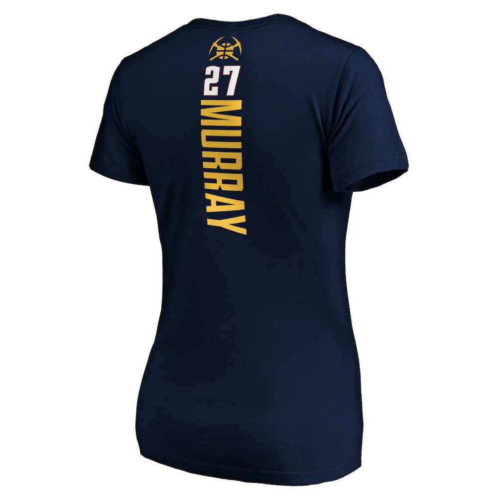 Jamal Murray Denver Nuggets Women's Playmaker Name & Number T-Shirt Navy - NBA