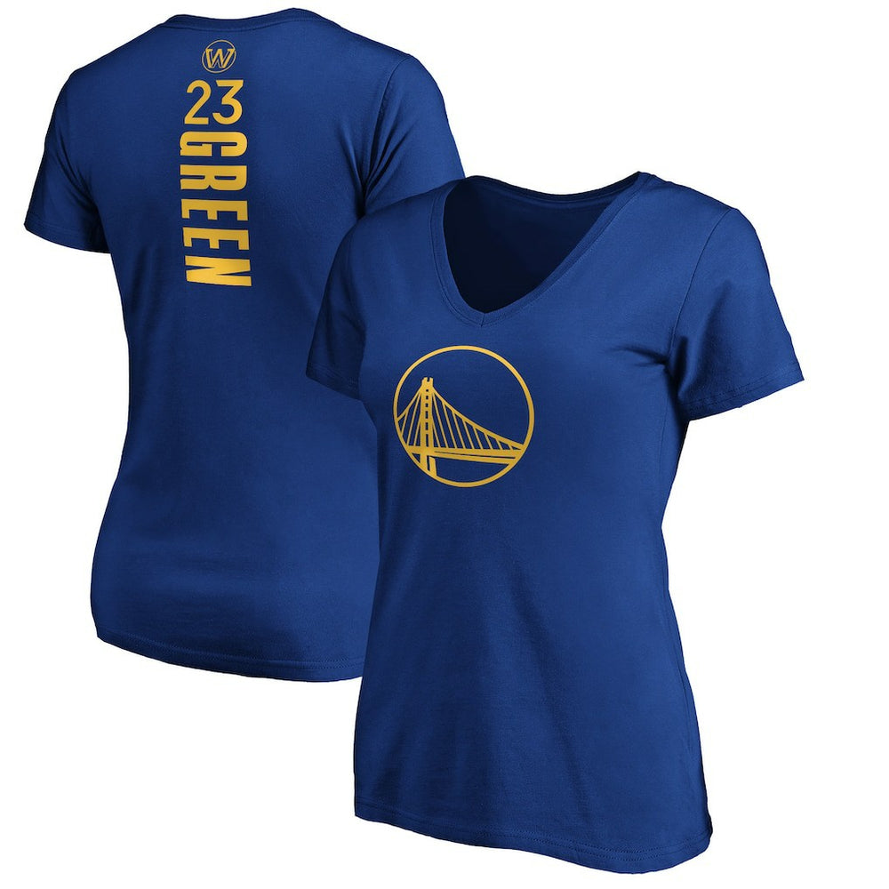 Draymond Green Golden State Warriors Women's Playmaker Name & Number T-Shirt Royal - NBA