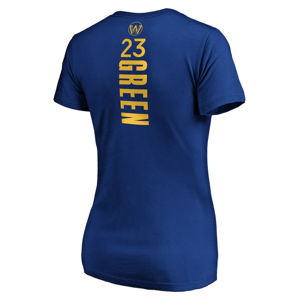 Draymond Green Golden State Warriors Women's Playmaker Name & Number T-Shirt Royal - NBA