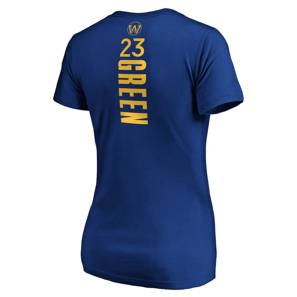 Draymond Green Golden State Warriors Women's Playmaker Name & Number T-Shirt Royal - NBA