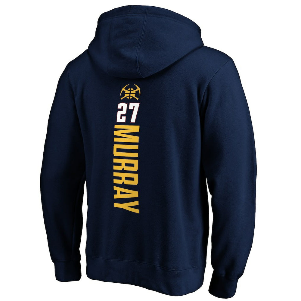 Denver Nuggets Playmaker Name & Number Pullover Hoodie Navy - NBA