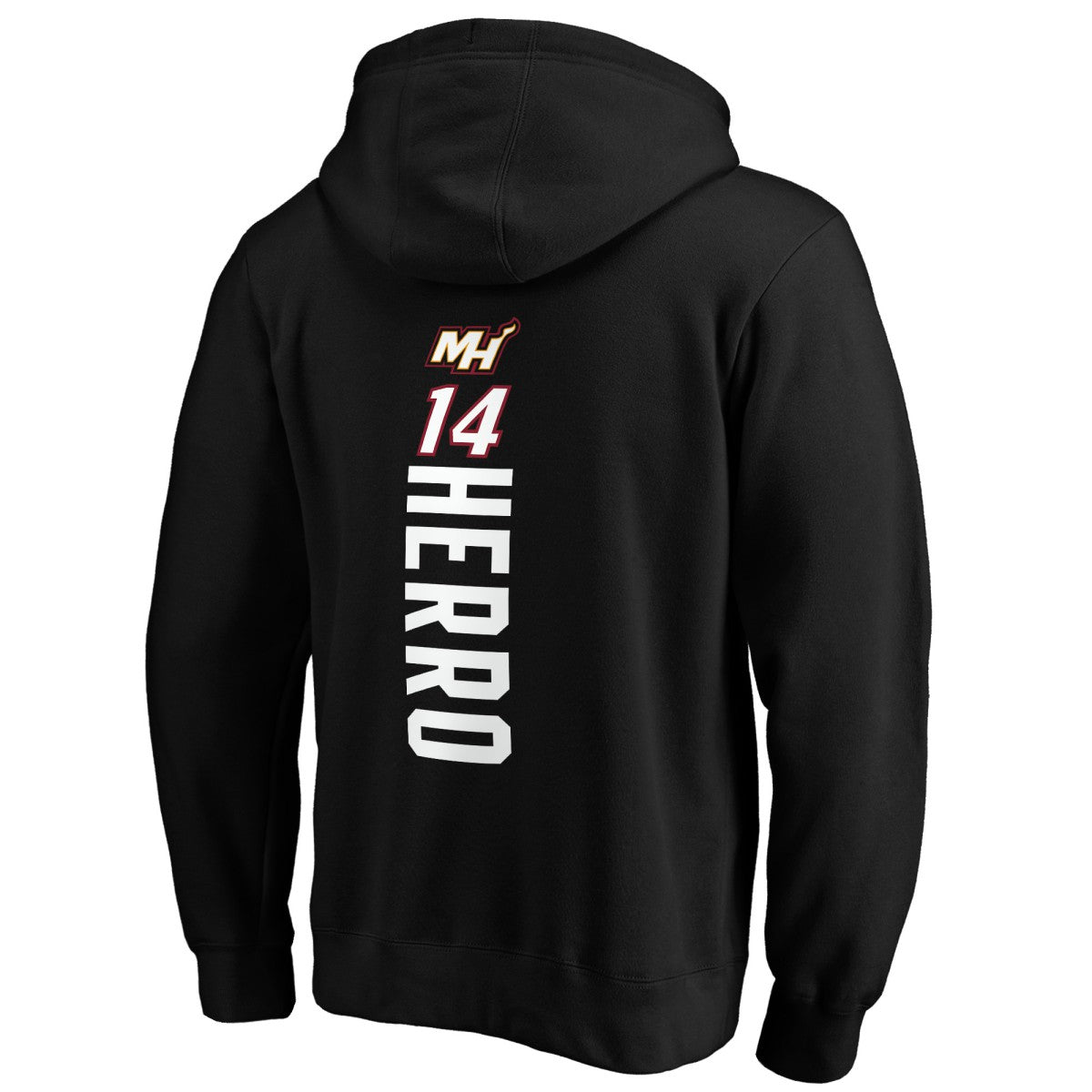 Miami Heat Playmaker Name & Number Pullover Hoodie Black - NBA