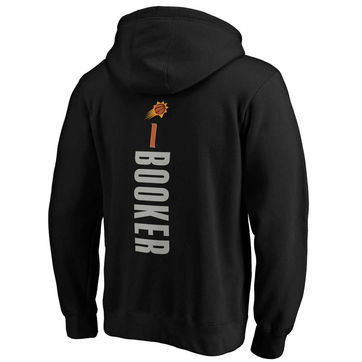 Devin Booker Phoenix Suns Playmaker Name & Number Pullover Hoodie Black - NBA