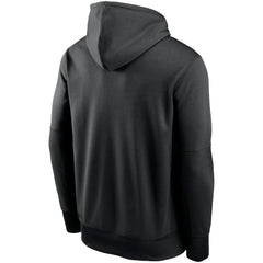 Arizona Cardinals Fan Gear Primary Logo Therma Performance Pullover Hoodie Black | Nike for Sale