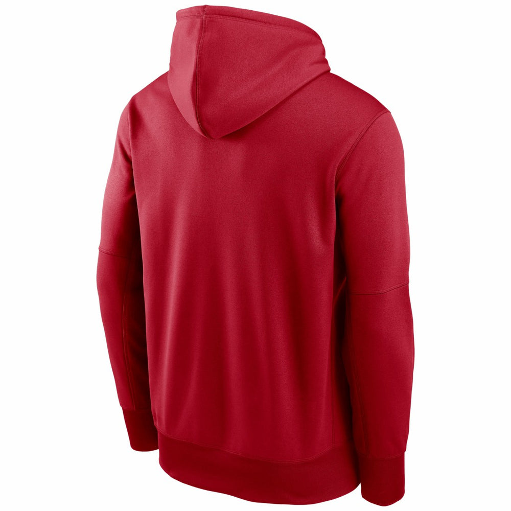 Tampa Bay Buccaneers Fan Gear Wordmark Performance Pullover Hoodie Red | Nike for Sale