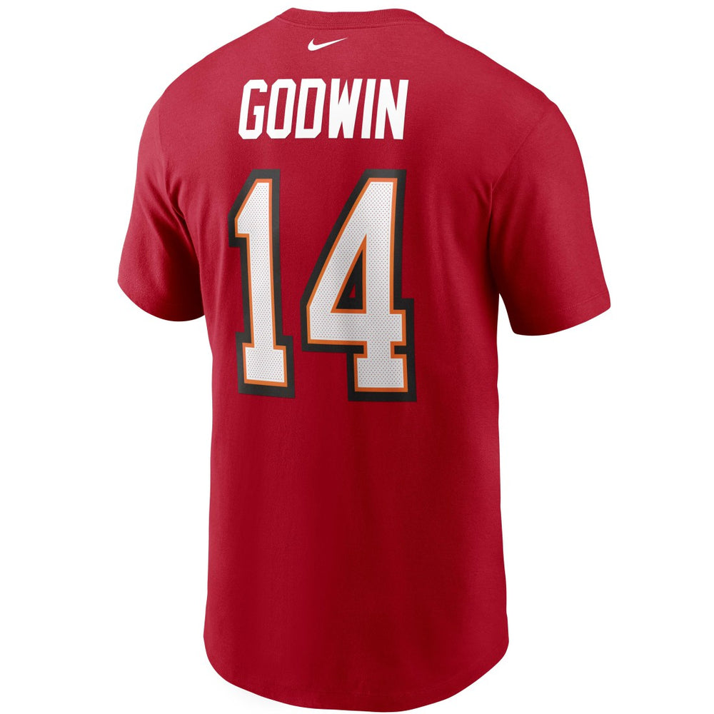 Chris Godwin Tampa Bay Buccaneers Name & Number T-Shirt Red | Nike for Sale