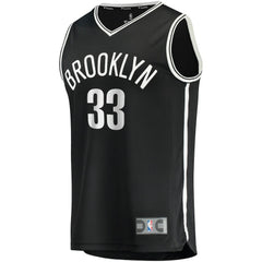 Nicolas Claxton Brooklyn Nets Fast Break Player Jersey Icon Edition Black - NBA