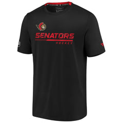 Ottawa Senators Fanatics Authentic Pro Locker Room Performance T-Shirt - Black - NHL