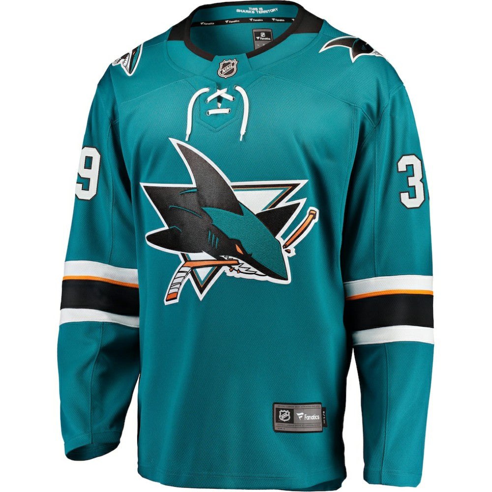 Logan Couture San Jose Sharks Fanatics Breakaway Jersey - Teal - NHL
