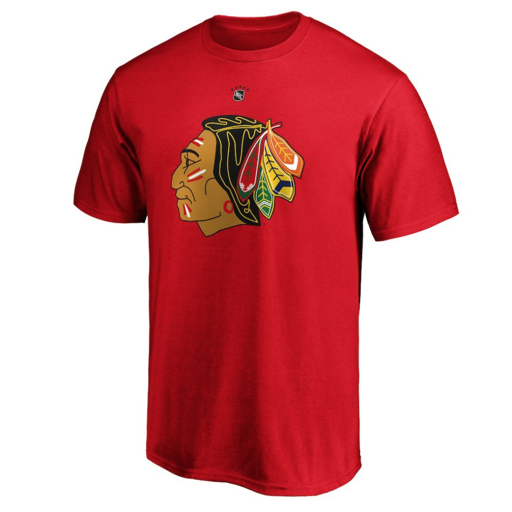 Bobby Hull Chicago Blackhawks Fanatics Authentic Stack Retired Player Name & Number T-Shirt - Red - NHL