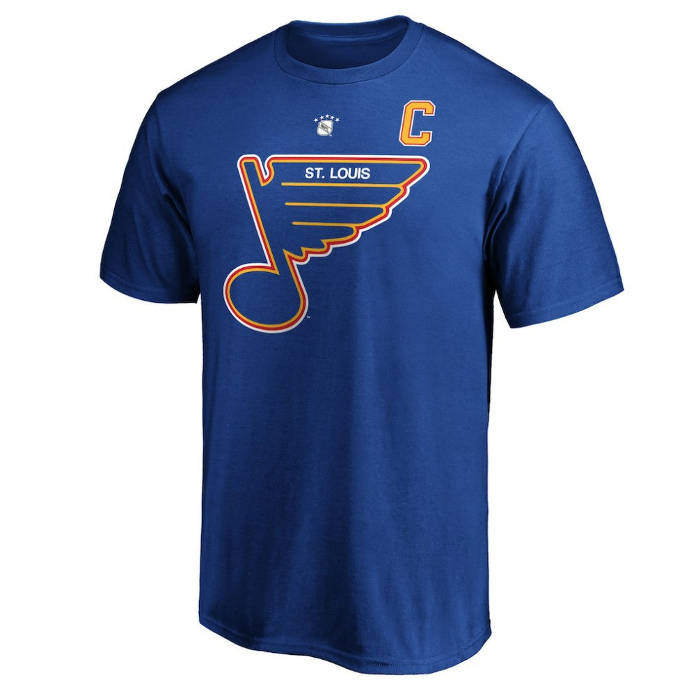 Brett Hull St. Louis Blues Fanatics Authentic Stack Retired Player Name & Number T-Shirt - Blue - NHL