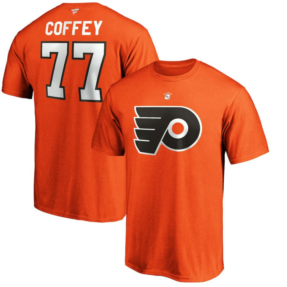 Paul Coffey Philadelphia Flyers Fanatics Authentic Stack Retired Player Name & Number T-Shirt - Orange - NHL