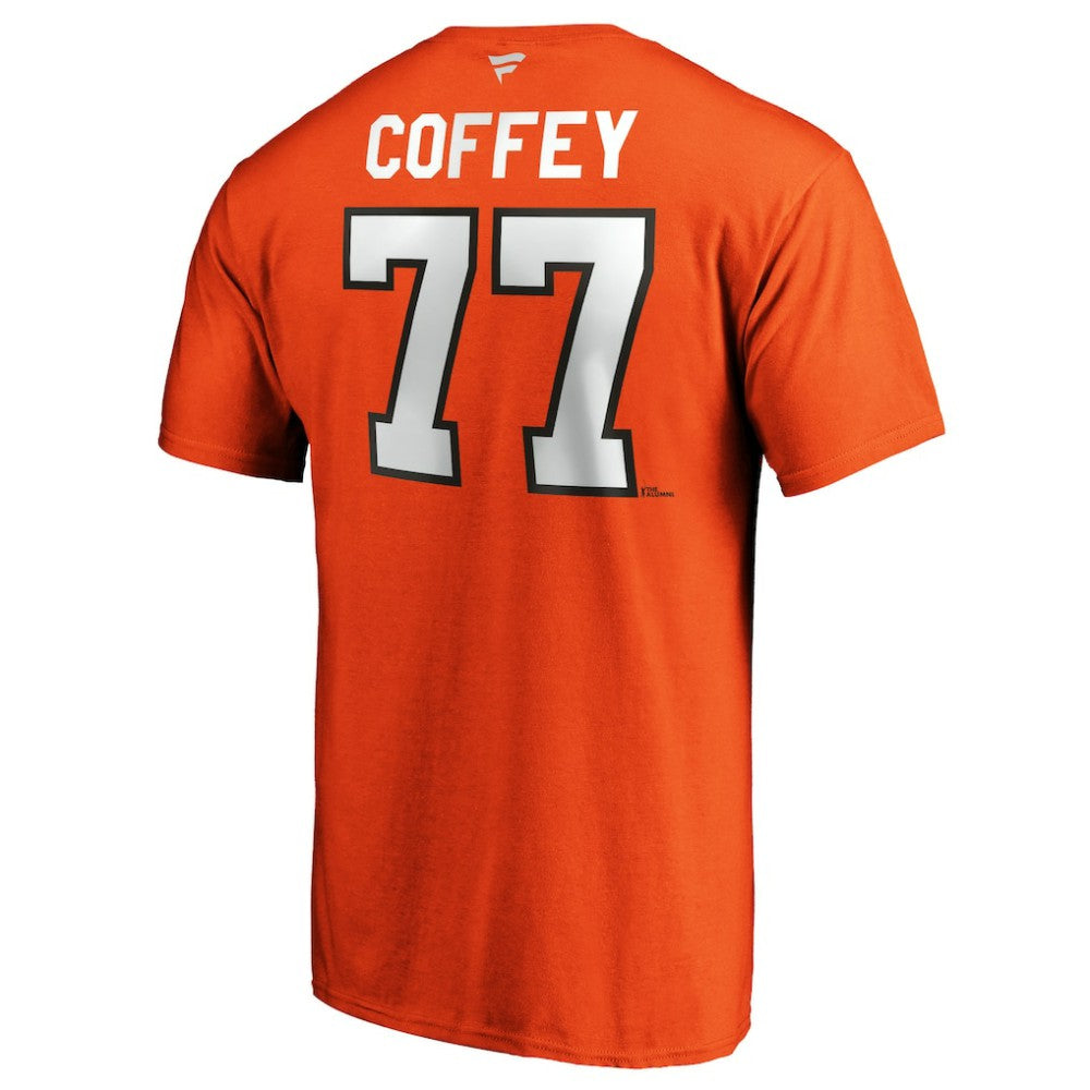 Paul Coffey Philadelphia Flyers Fanatics Authentic Stack Retired Player Name & Number T-Shirt - Orange - NHL