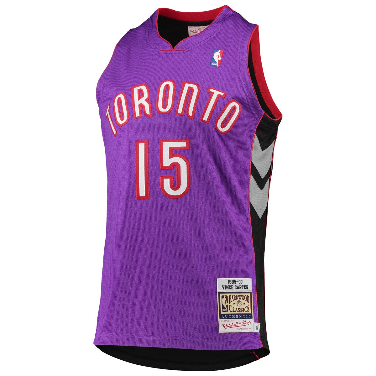 Vince Carter Toronto Raptors 1999/2000 Hardwood Classics Authentic Jersey Purple - NBA
